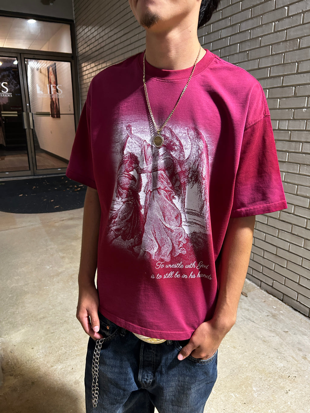 "In His Hands" Tee